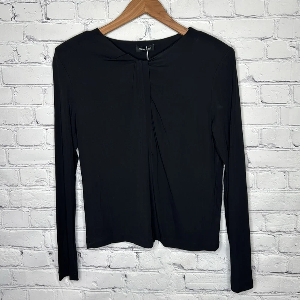 NWT Anine Bing Amaya Cut Out Top Size Large - Picture 3 of 10